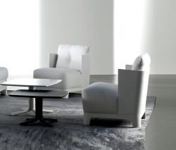 Изображение продукта Meridiani Keaton Wood кресло с подлокотниками