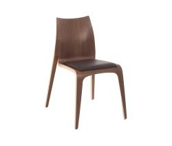 Plycollection Flow chair Walnut - 2