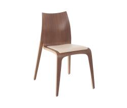 Plycollection Flow chair Walnut - 1