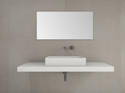 Absolut Bad Waschtischkonsole | Design Nr. 1039 – weiß seidenmatt - 1