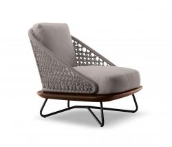 Изображение продукта Minotti Rivera Outdoor кресло с подлокотниками