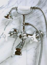 Изображение продукта DevonDevon White Rose Bath and shower mixer - wall mounted