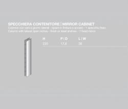 Milldue Minimal Mirror cabinet - 4