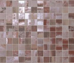 Fap Ceramiche Evoque Acciaio Copper Mosaico Wall - 1
