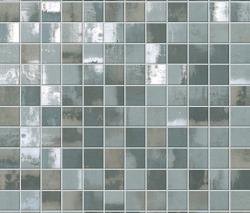 Fap Ceramiche Evoque Acciaio Silver Mosaico Wall - 1