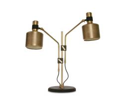 Изображение продукта Bert Frank Riddle настольный светильник Black & Brass