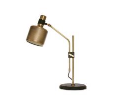 Изображение продукта Bert Frank Riddle настольный светильник Single Black & Brass