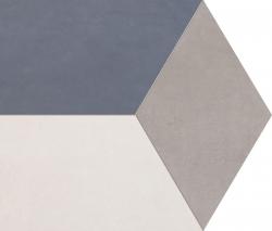 Ceramiche Supergres Visual blue|pearl|grey modular idro - 1