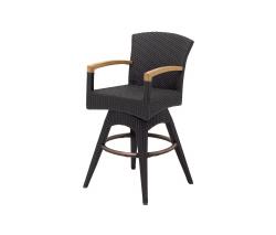 Изображение продукта Gloster Furniture Plantation Swivel Bar кресло с подлокотниками
