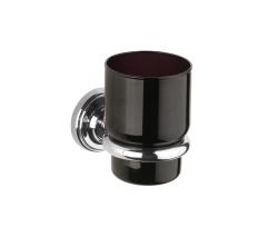 Изображение продукта Aquadomo Vienna Tumbler holder with black glass tumbler
