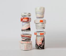 Utopia and Utility Processed Paper | Modular Paper Vessel small - 1