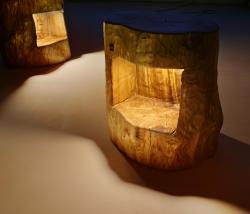 Walser Möbel Oak timber beam bed bedприставной столик - 1