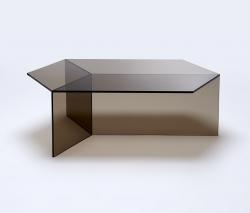 Изображение продукта sebastian scherer Isom oblong bronze стеклянный столик