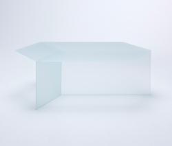 sebastian scherer Isom oblong frosted стеклянный столик - 1