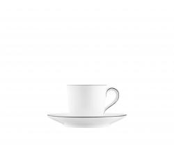 FURSTENBERG WAGENFELD SCHWARZE LINIE Espresso cup, Saucer - 1