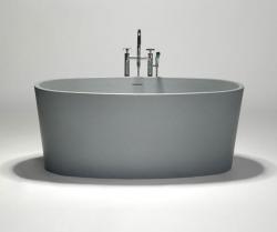 blu•stone one-piece freestanding bathtub - 1