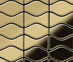 Alloy Kismet & Karma Titanium Gold Mirror Tiles - 1