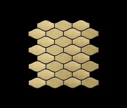 Alloy Karma Titanium Gold Brushed Tiles - 2