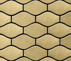 Alloy Karma Titanium Gold Brushed Tiles - 1