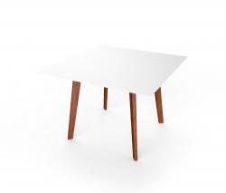 Viteo Slim Wood стол с квадратной столешницей110 - 1
