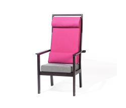 Изображение продукта TON Santiago single-high кресло с подлокотниками