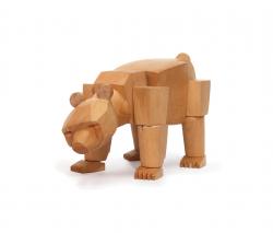 David Weeks Studio Ursa the Wooden Bear - 1