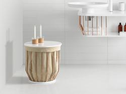 Inbani Design Bowl basket stool - 4