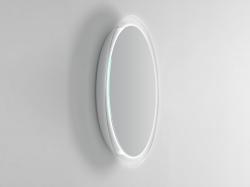 Inbani Design Bowl rounded aluminium-frame lighting mirror - 1