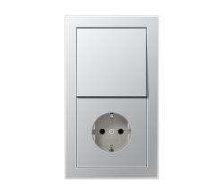 JUNG JUNG LS design aluminum switch-socket - 1
