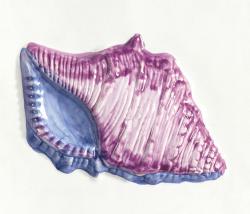 APE Ceramica Mediterranean Decor Carola purple - 1