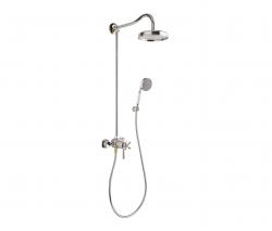 Изображение продукта Axor Carlton Showerpipe с термостатомic mixer and 1jet overhead shower EcoSmart 9 l/min
