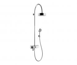 Изображение продукта Axor Citterio Showerpipe with single lever mixer and 1jet overhead shower EcoSmart 9 l/min