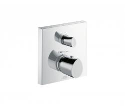 Axor Starck Organic Thermostatic Mixer for concealed installation with shut-off valve - 1