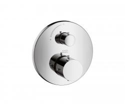 Axor Starck Thermostatic Mixer for concealed installation with shut-off valve - 1