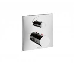 Axor Starck X Thermostatic Mixer for concealed installation with shut-off valve - 1