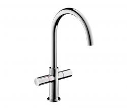 Изображение продукта Axor Uno 2-Handle Basin Mixer with high swivel spout without pull-rod DN15