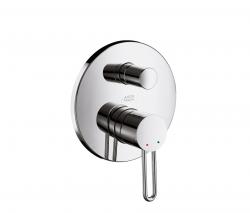Axor Uno Single Lever Bath Mixer for concealed installation with integrated security combination - 1