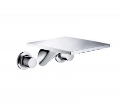 Изображение продукта Axor Massaud 3-Hole Basin Mixer for concealed installation wall mounting with spout 262 mm DN15