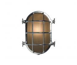 Изображение продукта Davey Lighting Limited 7035 Oval Brass Bulkhead with Internal Fixing Points
