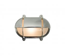 Изображение продукта Davey Lighting Limited 7436 Oval Brass Bulkhead with Eyelid Shield, Small
