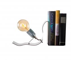 Изображение продукта EBB & FLOW Lean on Me настольный светильник держатель для книг L=43 W=13 h=16cm основание из серебристого металла