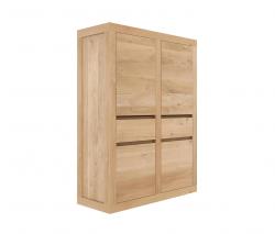 Ethnicraft Oak Flat storage cupboard - 2