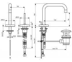Ideal Standard Celia wash-basin tap - 2