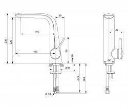 Ideal Standard Melange wash-basin tap - 2