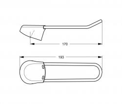 Ideal Standard Ideal Standard CeraPlus Bow-type handle - 2