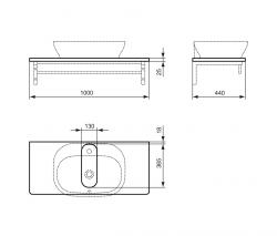 Ideal Standard Ideal Standard SoftMood countertop - 2