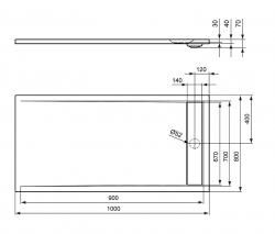 Ideal Standard Ideal Standard Strada shower tray - 2