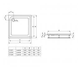Ideal Standard Ideal Standard Washpoint shower tray - 2