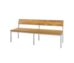 Изображение продукта Mamagreen Oko bench 185 cm со спинкой (post legs)