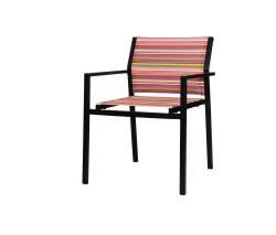 Изображение продукта Mamagreen Stripe dining stackable кресло с подлокотниками